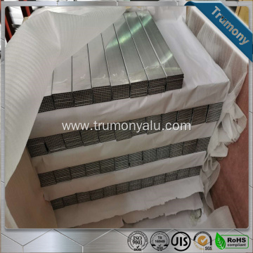 Parallel flow flat micro channel aluminium pipes tubes
